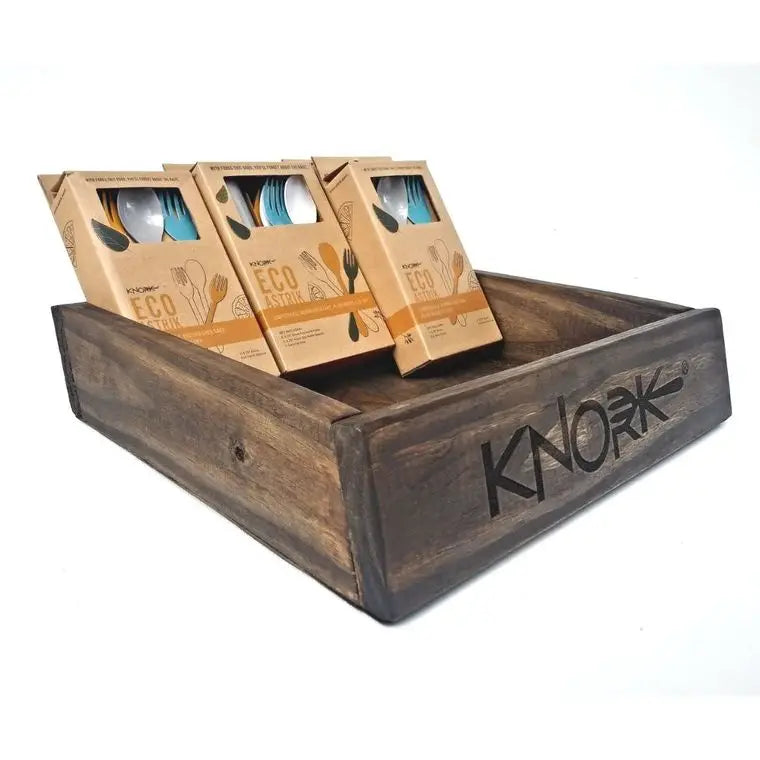 Countertop Wood Retail Display