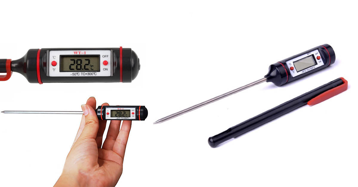Kitchen digital core thermometer